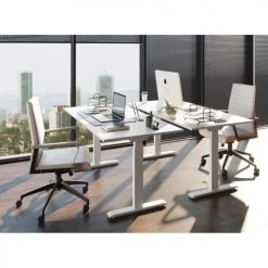 Kare Design Chaises De Bureau Chaise De Bureau Pivotante Réglable à Roulettes Blanche -Bancs Soldes chaise de bureau pivotante reglable a roulettes blanche 2