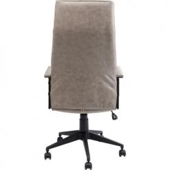 Kare Design Chaises De Bureau Chaise De Bureau Pivotante Réglable à Roulettes Taupe Haute -Bancs Soldes chaise de bureau pivotante reglable a roulettes taupe haute 1