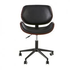 Maisons Du Monde Chaises De Bureau Chaise De Bureau Réglable à Roulettes Imitation Cuir -Bancs Soldes chaise de bureau reglable a roulettes imitation cuir 1000 10 37 198723 2