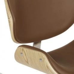 Maisons Du Monde Chaises De Bureau Chaise De Bureau Réglable à Roulettes Marron -Bancs Soldes chaise de bureau reglable a roulettes marron 1000 3 16 217603 3