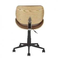 Maisons Du Monde Chaises De Bureau Chaise De Bureau Réglable à Roulettes Marron -Bancs Soldes chaise de bureau reglable a roulettes marron 1000 3 16 217603 4
