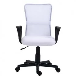 Nordlys Chaises De Bureau Chaise De Bureau Réglable En Tissu Blanc 11 Nordlys Chaises De Bureau Chaise De Bureau Réglable En Tissu Blanc -Bancs Soldes chaise de bureau reglable en tissu blanc 3