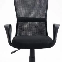 Nordlys Chaises De Bureau Chaise De Bureau Réglable En Tissu Noir -Bancs Soldes chaise de bureau reglable en tissu noir 3