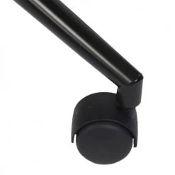 Altobuy Chaises De Bureau Chaise De Bureau Simili Noir Et Contreplaqué Marron -Bancs Soldes chaise de bureau simili noir et contreplaque marron 4