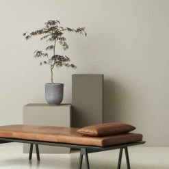 WOUD Bancs Chaise Longue Level Cuir Marron 190x41x76 Cm -Bancs Soldes chaise longue level cuir marron 190x41x76 cm 13