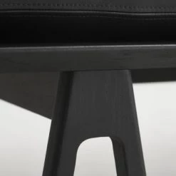 WOUD Bancs Chaise Longue Level Cuir Noir 190x41x76 Cm -Bancs Soldes chaise longue level cuir noir 190x41x76 cm 7