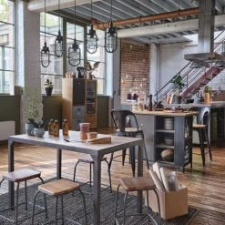 Maisons Du Monde Chaises Et Tabourets De Bar Chaise Pour îlot Central En Bois De Manguier Et Métal Noir Patiné H65 13 Maisons Du Monde Chaises Et Tabourets De Bar Chaise Pour îlot Central En Bois De Manguier Et Métal Noir Patiné H65 -Bancs Soldes chaise pour ilot central en bois de manguier et metal noir patine h65 1000 2 10 220016 5