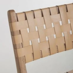 Maisons Du Monde Chaises Et Tabourets De Bar Chaise Pour îlot Central En Cuir De Buffle Caramel Et Bois De Manguier Et Acacia H65 -Bancs Soldes chaise pour ilot central en cuir de buffle caramel et bois de manguier et acacia h65 1000 2 36 219591 3