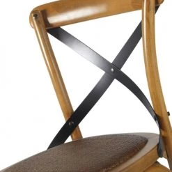 Maisons Du Monde Chaises Et Tabourets De Bar Chaise Pour îlot Central En Rotin, Hêtre Et Métal Noir H65 -Bancs Soldes chaise pour ilot central en rotin hetre et metal noir h65 1000 14 26 210151 4