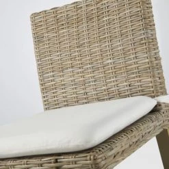 Maisons Du Monde Chaises Et Tabourets De Bar Chaise Pour îlot Central En Rotin Kubu Grisée Et Mahogany Massif H65 -Bancs Soldes chaise pour ilot central en rotin kubu grisee et mahogany massif h65 1000 13 33 209215 4