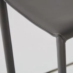 Maisons Du Monde Chaises Et Tabourets De Bar Chaise Pour îlot Central En Synderme Gris -Bancs Soldes chaise pour ilot central en synderme gris 1000 8 0 210043 4