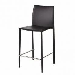 Maisons Du Monde Chaises Et Tabourets De Bar Chaise Pour îlot Central En Synderme Noir H65 -Bancs Soldes chaise pour ilot central en synderme noir h65 klint 1000 6 39 210041 1 1