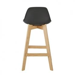Maisons Du Monde Chaises Et Tabourets De Bar Chaise Pour îlot Central Style Scandinave Noire Et Chêne H66 -Bancs Soldes chaise pour ilot central style scandinave noire et chene h66 1000 12 38 210081 3