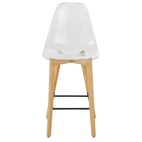 Maisons Du Monde Chaises Et Tabourets De Bar Chaise Pour îlot Central Transparente 4 Maisons Du Monde Chaises Et Tabourets De Bar Chaise Pour îlot Central Transparente – Image 2