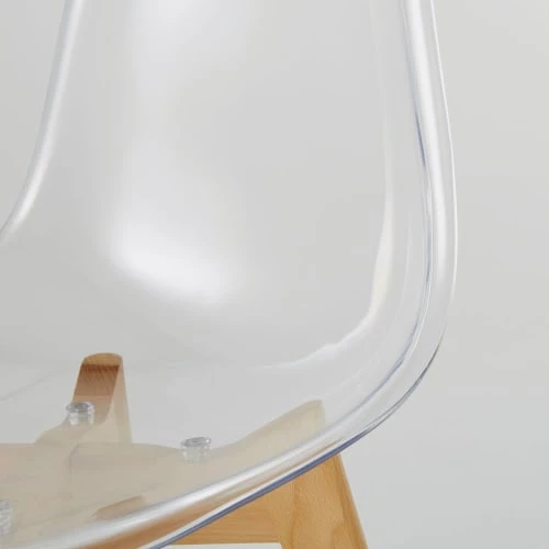 Maisons Du Monde Chaises Et Tabourets De Bar Chaise Pour îlot Central Transparente 6 Maisons Du Monde Chaises Et Tabourets De Bar Chaise Pour îlot Central Transparente – Image 4