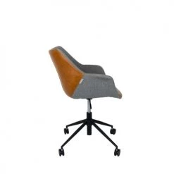 Zuiver Chaises De Bureau Fauteuil De Bureau Design Marron -Bancs Soldes fauteuil de bureau design marron 2
