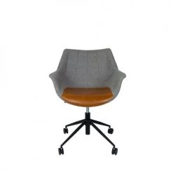 Zuiver Chaises De Bureau Fauteuil De Bureau Design Marron -Bancs Soldes fauteuil de bureau design marron 3