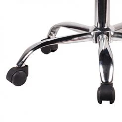 Meubletmoi Chaises De Bureau Fauteuil De Bureau En Mesh Noir Et Métal Chromé Avec Roulettes -Bancs Soldes fauteuil de bureau en mesh noir et metal chrome avec roulettes 4