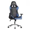 Meubletmoi Chaises De Bureau Fauteuil De Bureau Gaming Noir Et Bleu Dossier Inclinable -Bancs Soldes fauteuil de bureau gaming noir et bleu dossier inclinable