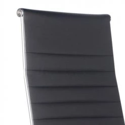 Meubletmoi Chaises De Bureau Fauteuil De Bureau Noir Dossier Inclinable Assise Réglable -Bancs Soldes fauteuil de bureau noir dossier inclinable assise reglable 2