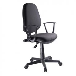 Meubletmoi Chaises De Bureau Fauteuil De Bureau Noir Réglable Et Inclinable Avec Roulettes