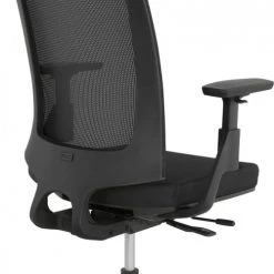 Kokoon Design Chaises De Bureau Fauteuil De Bureau Réglable Rembourré Couleur Noir -Bancs Soldes fauteuil de bureau reglable rembourre couleur noir 5