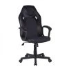 Meubletmoi Chaises De Bureau Fauteuil Gaming Noir En Simili Et Mesh Avec Assise Réglable -Bancs Soldes fauteuil gaming noir en simili et mesh avec assise reglable