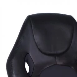 Meubletmoi Chaises De Bureau Fauteuil Gaming Noir En Simili Et Mesh Avec Assise Réglable -Bancs Soldes fauteuil gaming noir en simili et mesh avec assise reglable 2