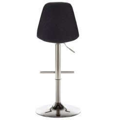 Moloo Chaises Et Tabourets De Bar HENRICK - Tabouret De Bar Tissu Gris Anthracite Pied Métal Brossé (x2) -Bancs Soldes henrick tabouret de bar tissu gris anthracite pied metal brosse x2 2