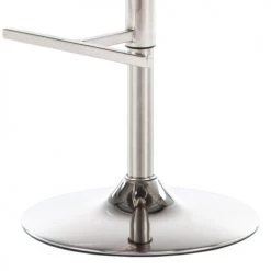 Moloo Chaises Et Tabourets De Bar HENRICK - Tabouret De Bar Tissu Gris Anthracite Pied Métal Brossé (x2) -Bancs Soldes henrick tabouret de bar tissu gris anthracite pied metal brosse x2 5