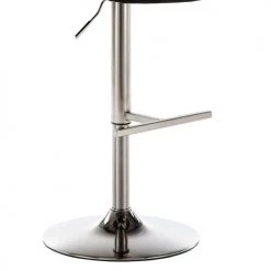 Moloo Chaises Et Tabourets De Bar HENRICK - Tabouret Microfibre Vintage Marron Foncé Pied Brossé (x2) -Bancs Soldes henrick tabouret microfibre vintage marron fonce pied brosse x2 4