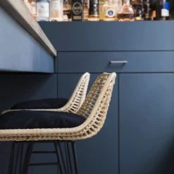 Drawer Chaises Et Tabourets De Bar Lot De 2 Chaises De Bar Design En Rotin 75cm -Bancs Soldes lot de 2 chaises de bar design en rotin 75cm 3