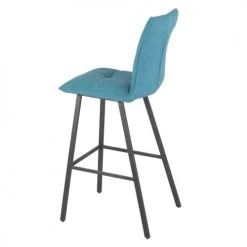 Altobuy Chaises Et Tabourets De Bar Lot De 2 Tabourets Bleus Assise 76cm -Bancs Soldes lot de 2 tabourets bleus assise 76cm 3