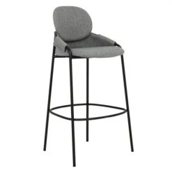 Meubles & Design Chaises Et Tabourets De Bar Lot De 2 Tabourets De Bar Avec Accoudoirs En Tissu Gris Anthracite 10 Meubles & Design Chaises Et Tabourets De Bar Lot De 2 Tabourets De Bar Avec Accoudoirs En Tissu Gris Anthracite -Bancs Soldes lot de 2 tabourets de bar avec accoudoirs en tissu gris anthracite 2