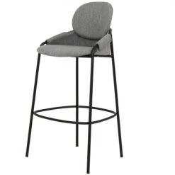 Meubles & Design Chaises Et Tabourets De Bar Lot De 2 Tabourets De Bar Avec Accoudoirs En Tissu Gris Anthracite 11 Meubles & Design Chaises Et Tabourets De Bar Lot De 2 Tabourets De Bar Avec Accoudoirs En Tissu Gris Anthracite -Bancs Soldes lot de 2 tabourets de bar avec accoudoirs en tissu gris anthracite 3