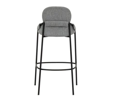 Meubles & Design Chaises Et Tabourets De Bar Lot De 2 Tabourets De Bar Avec Accoudoirs En Tissu Gris Anthracite 8 Meubles & Design Chaises Et Tabourets De Bar Lot De 2 Tabourets De Bar Avec Accoudoirs En Tissu Gris Anthracite – Image 6