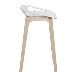Mob In Chaises Et Tabourets De Bar Lot De 2 Tabourets De Bar Blancs -Bancs Soldes lot de 2 tabourets de bar blancs 22