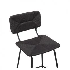 Mob In Chaises Et Tabourets De Bar Lot De 2 Tabourets De Bar Corde Et Métal -Bancs Soldes lot de 2 tabourets de bar corde et metal 2