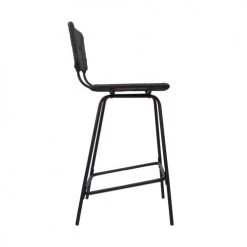 Mob In Chaises Et Tabourets De Bar Lot De 2 Tabourets De Bar Corde Et Métal -Bancs Soldes lot de 2 tabourets de bar corde et metal 3