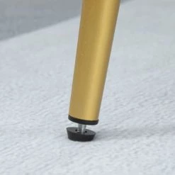 Homcom Chaises Et Tabourets De Bar Lot De 2 Tabourets De Bar Design Chesterfield Effet Capitonné Bleu -Bancs Soldes lot de 2 tabourets de bar design chesterfield effet capitonne bleu 4