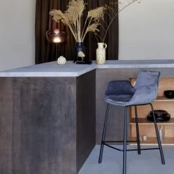 Zuiver Chaises Et Tabourets De Bar Lot De 2 Tabourets De Bar En Métal Et Velours 67,5cm Gris 10 Zuiver Chaises Et Tabourets De Bar Lot De 2 Tabourets De Bar En Métal Et Velours 67,5cm Gris -Bancs Soldes lot de 2 tabourets de bar en metal et velours 67 5cm gris 2