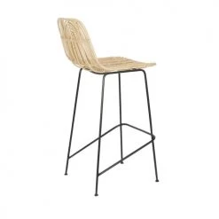 Drawer Chaises Et Tabourets De Bar Lot De 2 Tabourets De Bar En Rotin 67cm -Bancs Soldes lot de 2 tabourets de bar en rotin 67cm 4