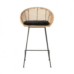 Drawer Chaises Et Tabourets De Bar Lot De 2 Tabourets De Bar En Rotin 69cm -Bancs Soldes lot de 2 tabourets de bar en rotin 69cm 3