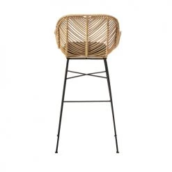 Drawer Chaises Et Tabourets De Bar Lot De 2 Tabourets De Bar En Rotin 76cm -Bancs Soldes lot de 2 tabourets de bar en rotin 76cm 5