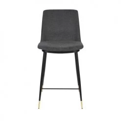 Drawer Chaises Et Tabourets De Bar Lot De 2 Tabourets De Bar En Tissu Et Métal 65cm Gris Foncé 12 Drawer Chaises Et Tabourets De Bar Lot De 2 Tabourets De Bar En Tissu Et Métal 65cm Gris Foncé -Bancs Soldes lot de 2 tabourets de bar en tissu et metal 65cm gris fonce 4