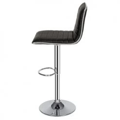 Tectake Chaises Et Tabourets De Bar Lot De 2 Tabourets De Bar JOHANNES Noir -Bancs Soldes lot de 2 tabourets de bar johannes noir 2