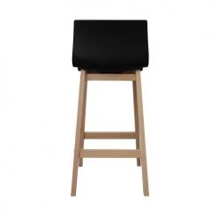 Mob In Chaises Et Tabourets De Bar Lot De 2 Tabourets De Bar Noirs -Bancs Soldes lot de 2 tabourets de bar noirs 11
