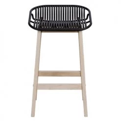 Mob In Chaises Et Tabourets De Bar Lot De 2 Tabourets De Bar Noirs -Bancs Soldes lot de 2 tabourets de bar noirs 21
