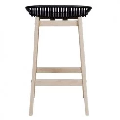 Mob In Chaises Et Tabourets De Bar Lot De 2 Tabourets De Bar Noirs -Bancs Soldes lot de 2 tabourets de bar noirs 22