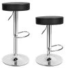 Tectake Chaises Et Tabourets De Bar Lot De 2 Tabourets De Bar SEBASTIAN Noir -Bancs Soldes lot de 2 tabourets de bar sebastian noir